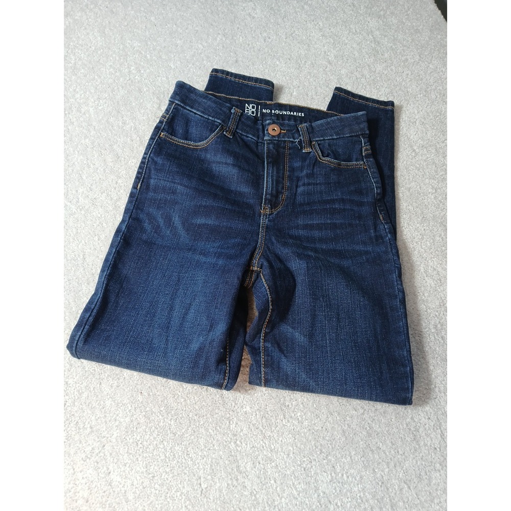 NOBO No Boundaries Straight Leg Jeans Size 5 Juniors Denim
